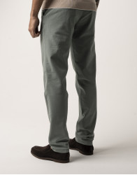 Scissor Scriptor Green Straight-Leg Cotton Drawstring Chinos thumbnail 4